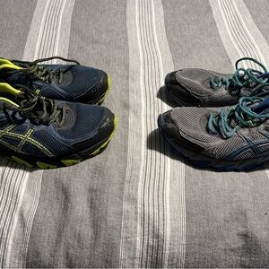 2 pair of Men’s ASICS sneakers